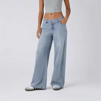 Effortless High-Waisted Straight Jeans