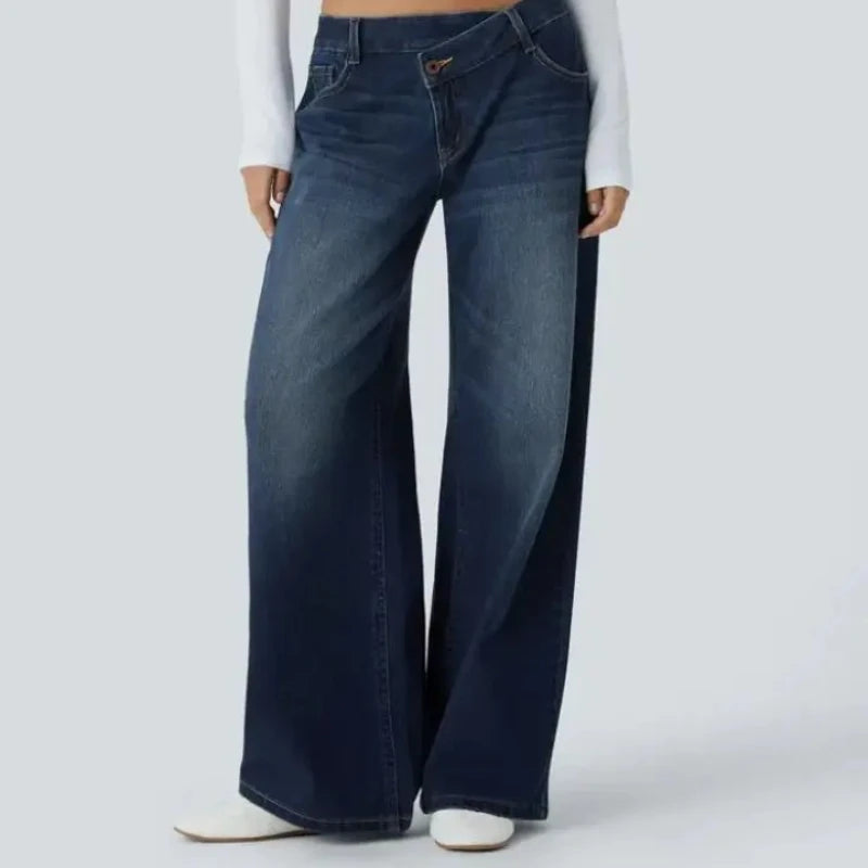 Effortless High-Waisted Straight Jeans